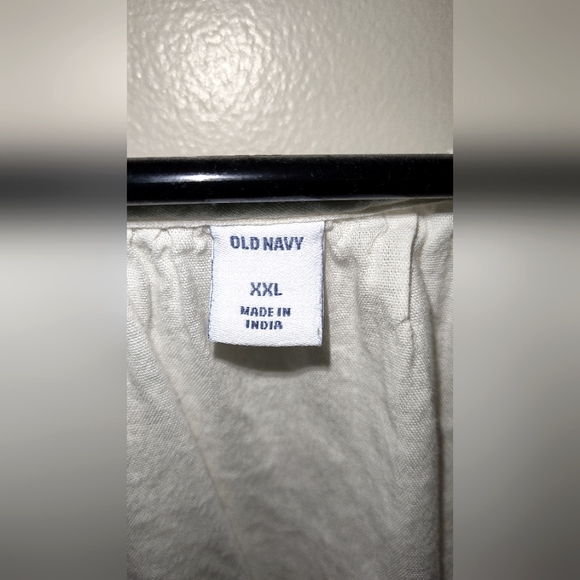 XXL Cream Colored Old Navy Boho Top - Picture 2 of 5